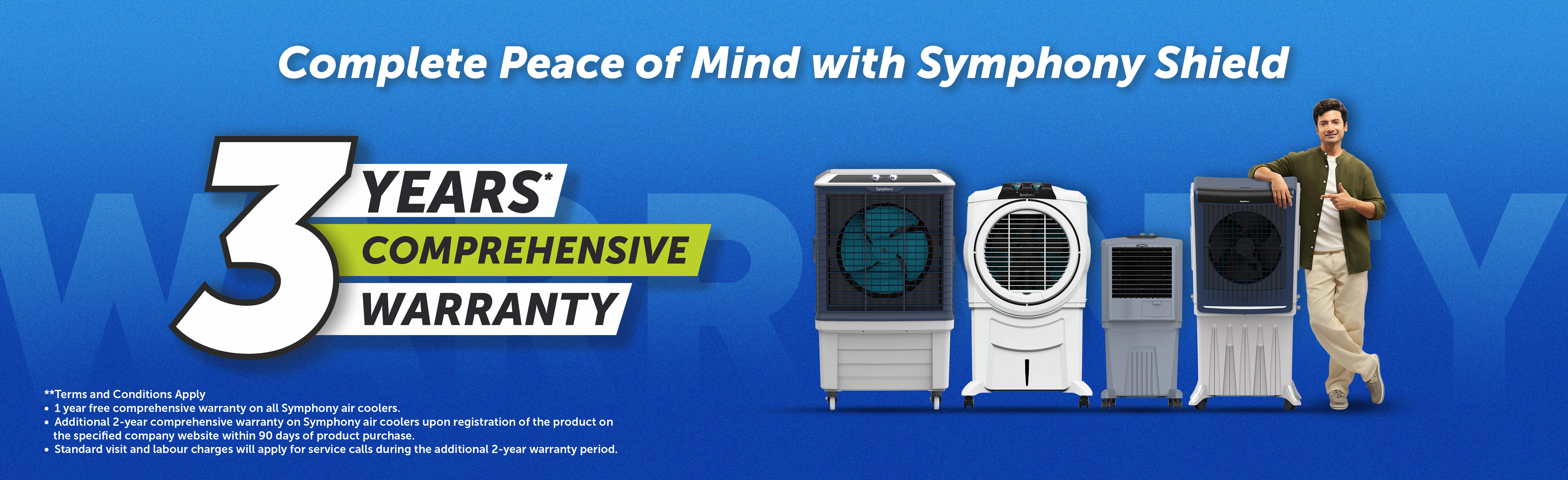 Symphony Shield promotional warranty banner 7